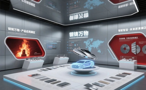 被千度鋼流燙到心跳，鋼鐵企業(yè)科技展廳也太酷了吧？