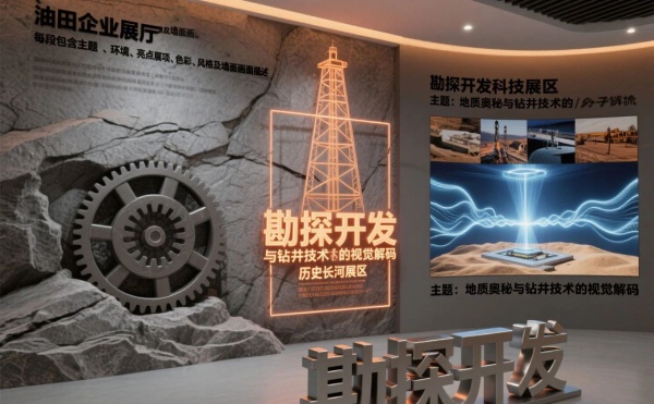 石油會(huì)“開口說(shuō)話”？這座油田文化展廳讓巖芯數(shù)據(jù)活了！